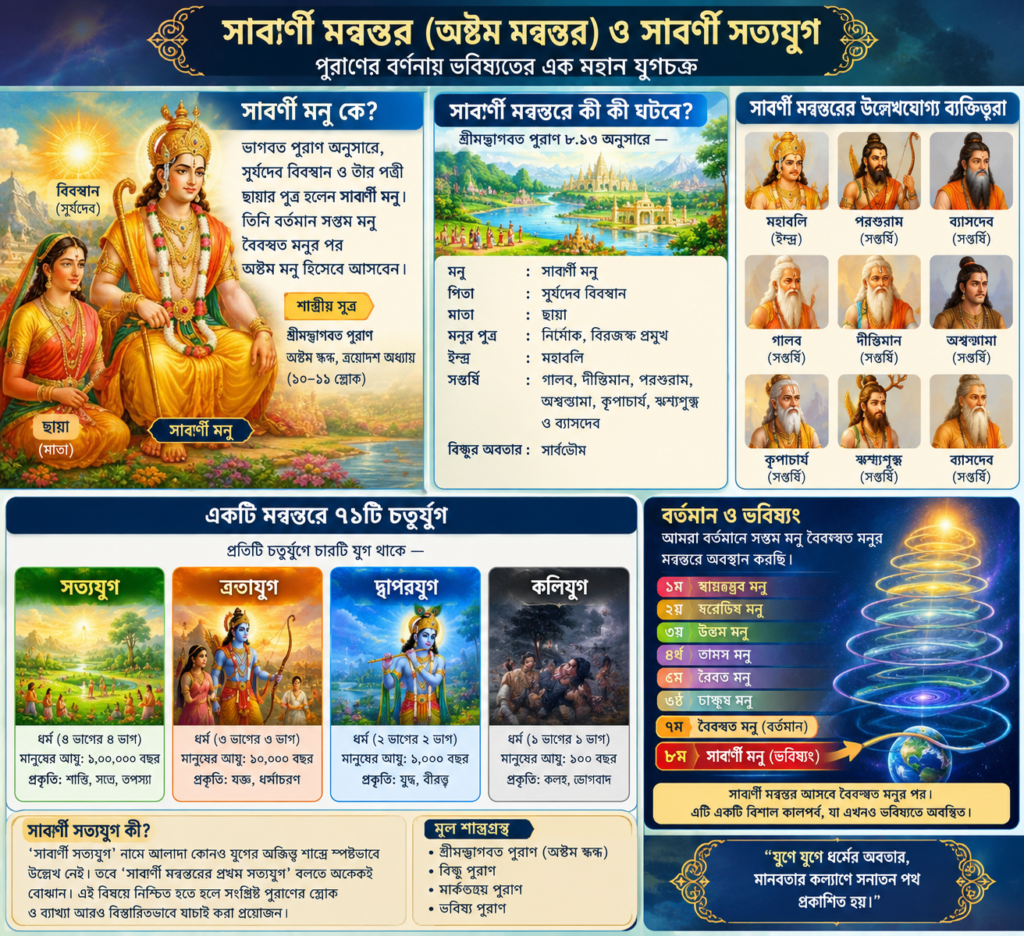 🙏 সাবর্ণী মন্বন্তর (সাবর্ণী সত্য যুগ)🙏